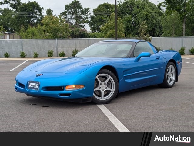 Blue 2000 Chevrolet Corvette Coupe RWD Coupe Rear-Wheel Drive 6-Speed Manual
