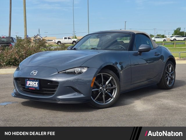 Polymetal Gray 2020 Mazda MX-5 Miata Convertible Rear-Wheel Drive Manual