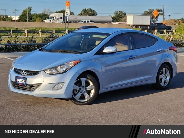 Blue Sky Metallic 2013 Hyundai Elantra Sedan Front-Wheel Drive Automatic