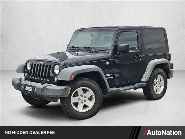Black Clearcoat 2016 Jeep Wrangler SUV / Crossover Four-Wheel Drive 6-Speed Manual