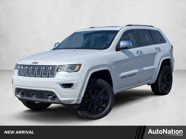 White (Ivory 3-Coat) 2017 Jeep Grand Cherokee Overland 4WD SUV / Crossover Four-Wheel Drive 8-Speed Automatic