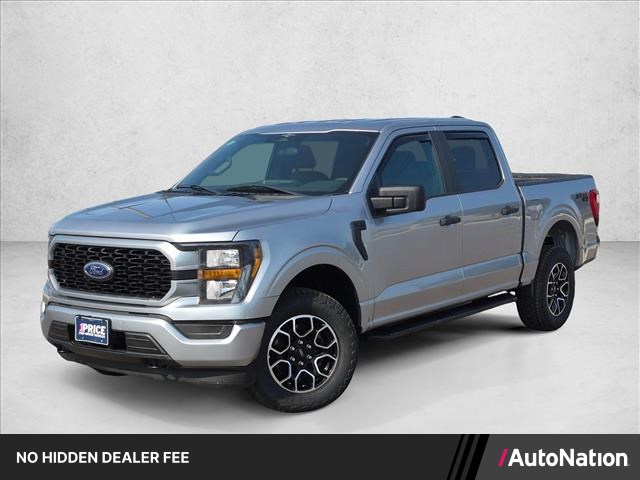 Iconic Silver Metallic 2023 Ford F-150 Pickup Truck Four-Wheel Drive Automatic