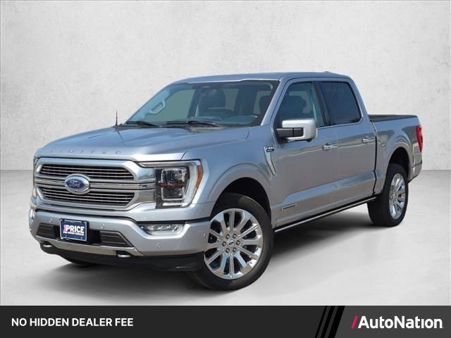 Iconic Silver Metallic 2023 Ford F-150 Pickup Truck Four-Wheel Drive Automatic