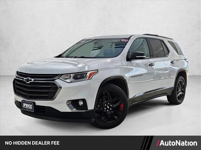 Summit White 2020 Chevrolet Traverse SUV / Crossover Front-Wheel Drive 9-Speed Automatic