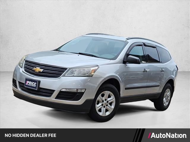 Silver Ice Metallic 2017 Chevrolet Traverse LS FWD SUV / Crossover Front-Wheel Drive 6-Speed Automatic