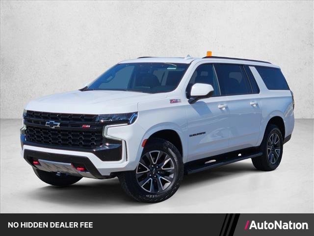 Summit White 2023 Chevrolet Suburban SUV / Crossover Four-Wheel Drive Automatic