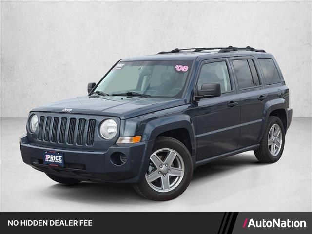Black 2008 Jeep Patriot SUV / Crossover Four-Wheel Drive Automatic