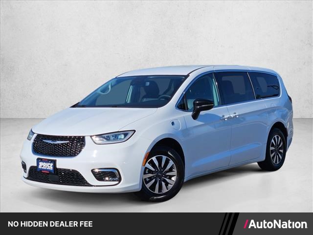 Bright White Clearcoat 2024 Chrysler Pacifica Hybrid Minivan Front-Wheel Drive Automatic