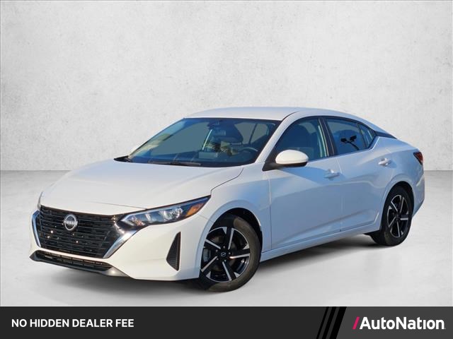 White (Fresh Powder) 2024 Nissan Sentra Sedan Front-Wheel Drive Automatic