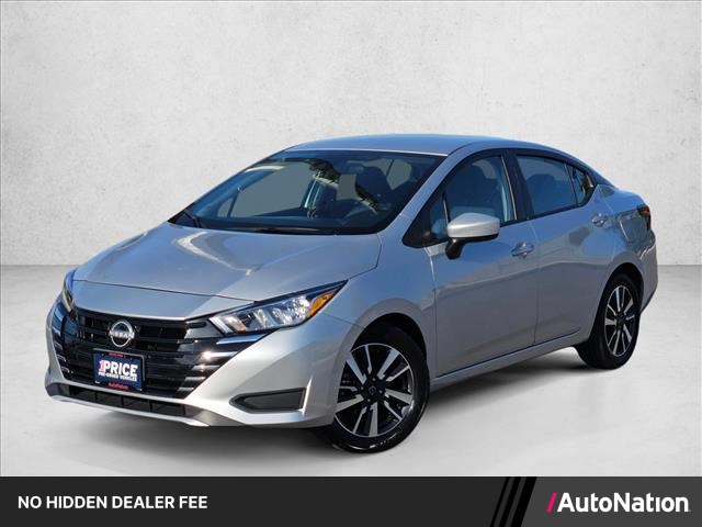 Brilliant Silver Metallic 2024 Nissan Versa Sedan Front-Wheel Drive Automatic