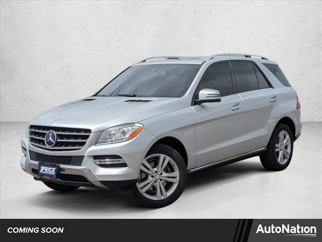 Iridium Silver Metallic 2015 Mercedes-Benz M-Class ML 350 4MATIC SUV / Crossover All-Wheel Drive Automatic