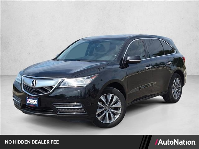 Crystal Black Pearl 2014 Acura MDX SH-AWD with Technology Package SUV / Crossover All-Wheel Drive 6-Speed Automatic