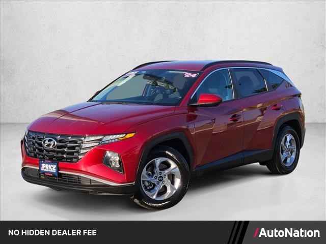 Ultimate Red 2024 Hyundai Tucson SUV / Crossover Front-Wheel Drive Automatic