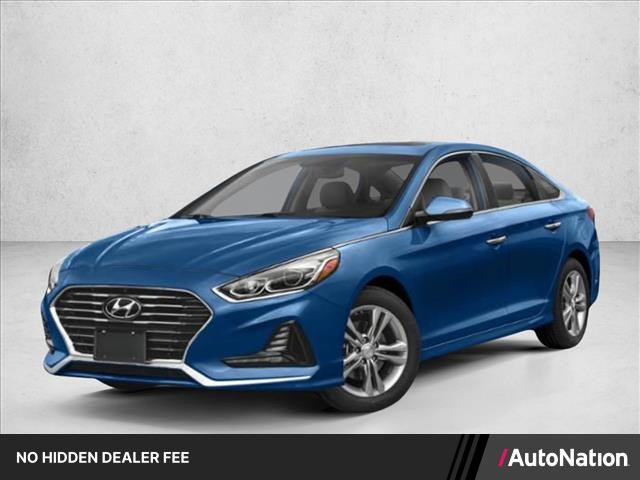 Electric Blue 2018 Hyundai Sonata 2.0T Limited FWD Sedan Front-Wheel Drive Automatic