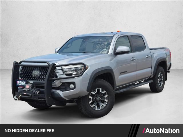 Silver Sky Metallic 2018 Toyota Tacoma Pickup Truck Four-Wheel Drive Automatic