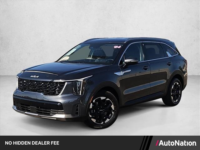 Gray (Gravity Grey) 2024 Kia Sorento SUV / Crossover Front-Wheel Drive Automatic