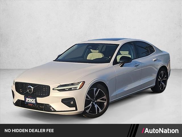 White 2023 Volvo S60 Sedan All-Wheel Drive Automatic