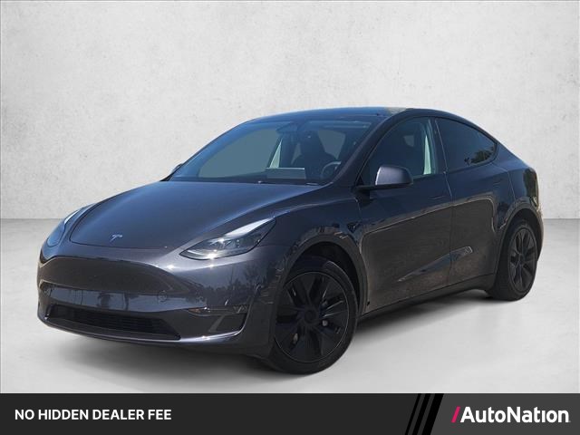 Gray (Stealth Grey) 2025 Tesla Model Y SUV / Crossover Rear-Wheel Drive Automatic