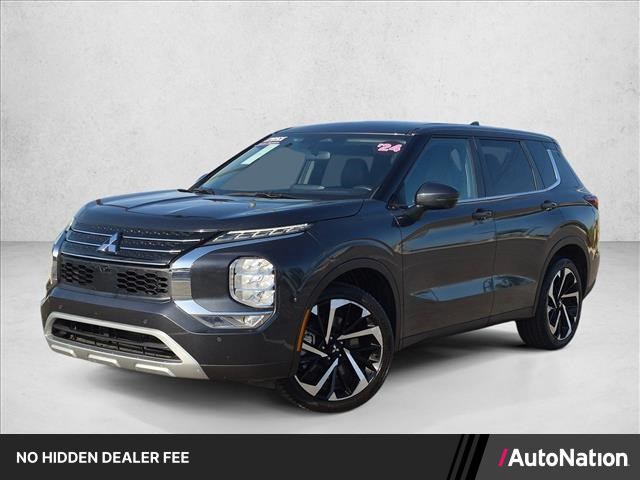 Silver 2024 Mitsubishi Outlander SUV / Crossover Front-Wheel Drive Automatic