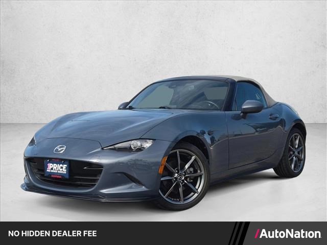 Polymetal Gray 2020 Mazda MX-5 Miata Convertible Rear-Wheel Drive Manual