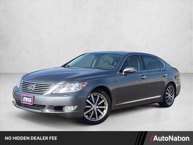 Nebula Gray Pearl 2012 Lexus LS Sedan Rear-Wheel Drive Automatic