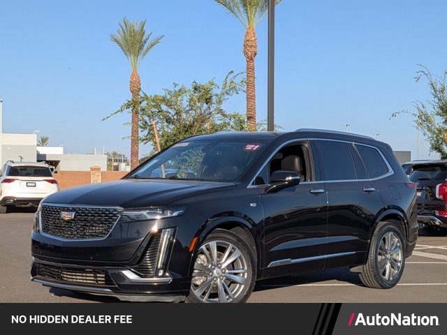 Stellar Black Metallic 2021 Cadillac XT6 SUV / Crossover Front-Wheel Drive 9-Speed Automatic