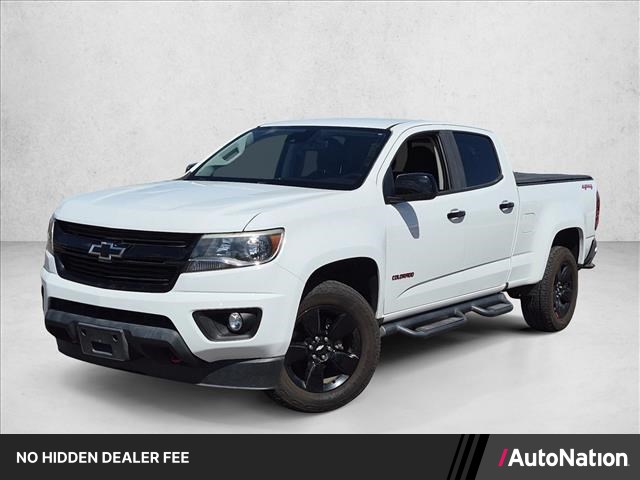 Summit White 2018 Chevrolet Colorado Pickup Truck Four-Wheel Drive 8-Speed Automatic
