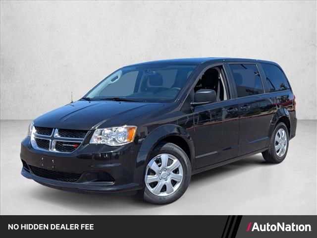 Black Onyx Crystal Pearlcoat 2018 Dodge Grand Caravan Minivan Front-Wheel Drive 6-Speed Automatic