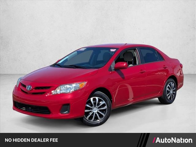 Barcelona Red Metallic 2012 Toyota Corolla Sedan Front-Wheel Drive Automatic