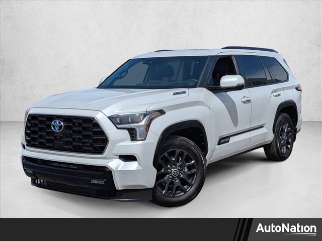 White (Wind Chill Pearl) 2023 Toyota Sequoia Platinum 4WD SUV / Crossover Four-Wheel Drive Automatic