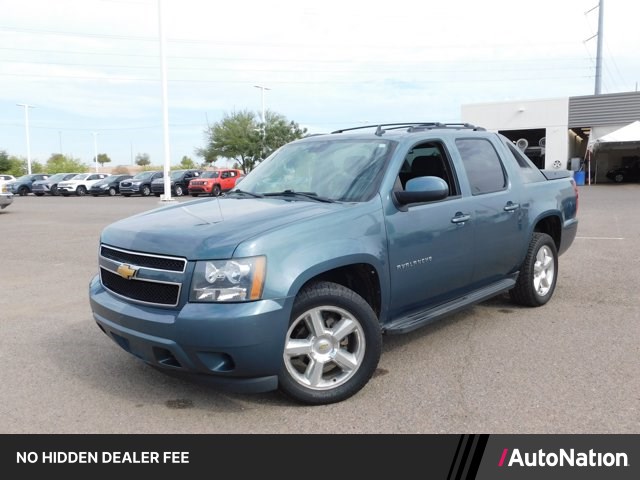 Blue Granite Metallic 2012 Chevrolet Avalanche Pickup Truck Four-Wheel Drive 6-Speed Automatic