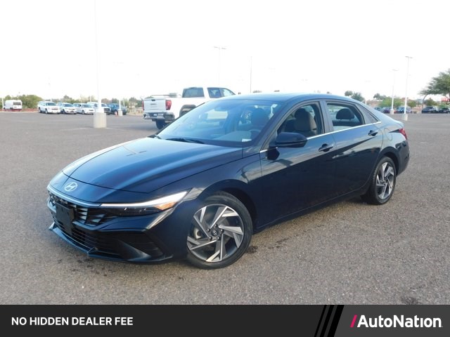 Abyss Black 2025 Hyundai Elantra Sedan Front-Wheel Drive Automatic