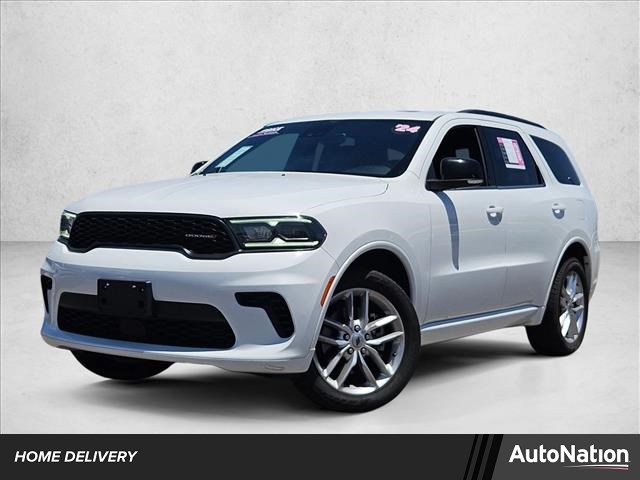 White Knuckle Clearcoat 2024 Dodge Durango GT Plus AWD SUV / Crossover All-Wheel Drive 8-Speed Automatic
