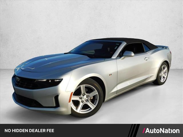 Silver Ice Metallic 2019 Chevrolet Camaro Convertible Rear-Wheel Drive 8-Speed Automatic