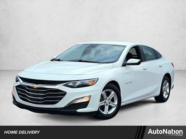 Summit White 2023 Chevrolet Malibu LT with 1LT FWD Sedan Front-Wheel Drive Automatic