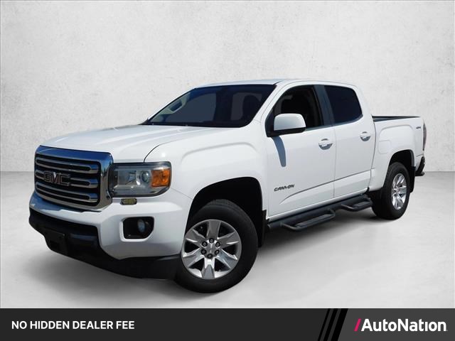 Summit White 2016 GMC Canyon Pickup Truck Four-Wheel Drive 6-Speed Automatic
