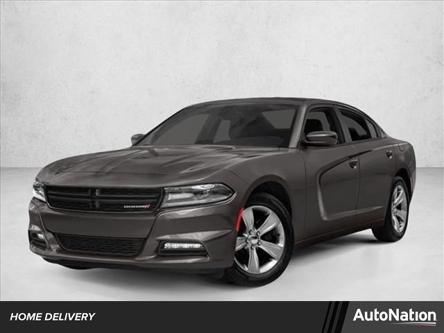 Gray (Granite Pearlcoat) 2018 Dodge Charger SXT RWD Sedan Rear-Wheel Drive 8-Speed Automatic