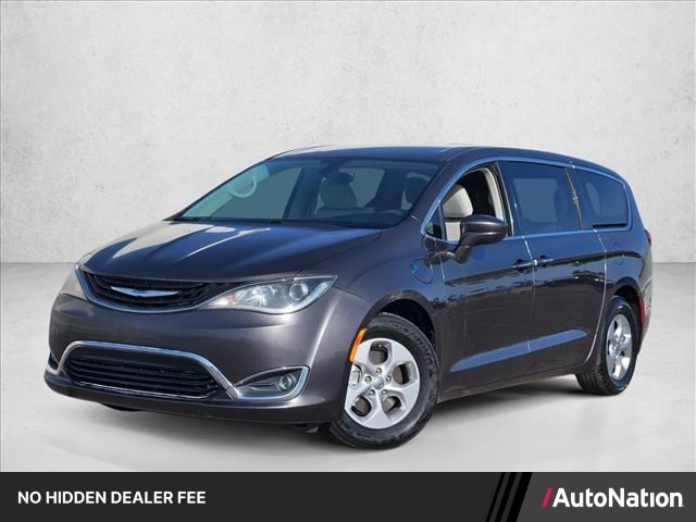 Gray (Granite Crystal Metallic Clearcoat) 2018 Chrysler Pacifica Hybrid Touring Plus FWD Minivan Front-Wheel Drive Automatic