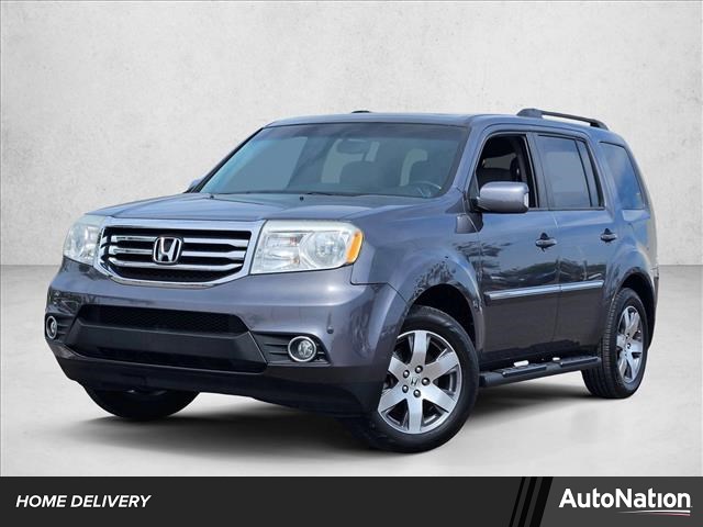 Gray (Modern Steel Metallic) 2015 Honda Pilot Touring SUV / Crossover Front-Wheel Drive Automatic