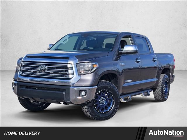Magnetic Gray Metallic 2021 Toyota Tundra Limited CrewMax 4WD Pickup Truck Four-Wheel Drive Automatic
