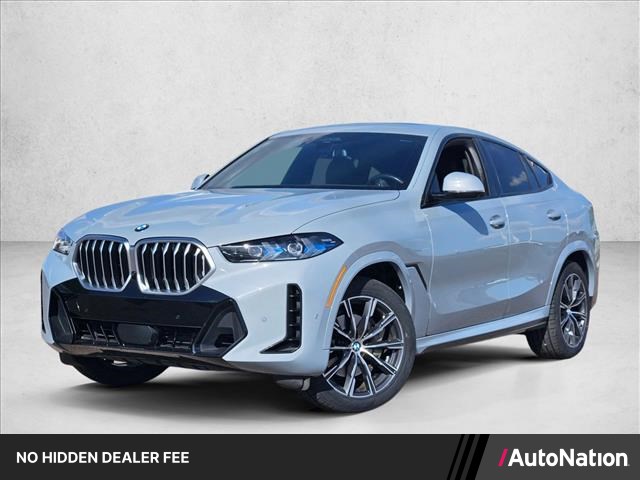Gray (Brooklyn Grey Metallic) 2024 BMW X6 xDrive40i AWD SUV / Crossover All-Wheel Drive Automatic