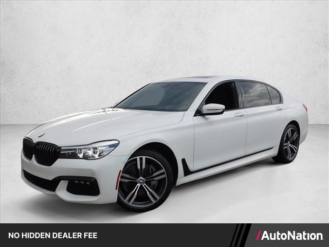 Alpine White 2018 BMW 7 Series Sedan Rear-Wheel Drive Automatic