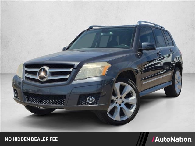 Gray (Steel Grey Metallic) 2010 Mercedes-Benz GLK 350 SUV / Crossover Rear-Wheel Drive Automatic