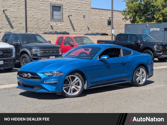 Velocity Blue Metallic 2019 Ford Mustang Coupe Rear-Wheel Drive Automatic