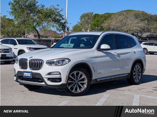 Alpine White 2018 BMW X3 xDrive30i AWD SUV / Crossover All-Wheel Drive Automatic