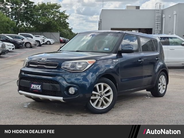 Mysterious Blue 2017 Kia Soul + Wagon Front-Wheel Drive Automatic