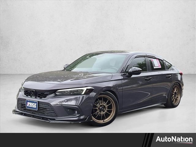 Smokey Mauve Pearl 2024 Honda Civic Hatchback Sport Touring FWD Hatchback Front-Wheel Drive Automatic