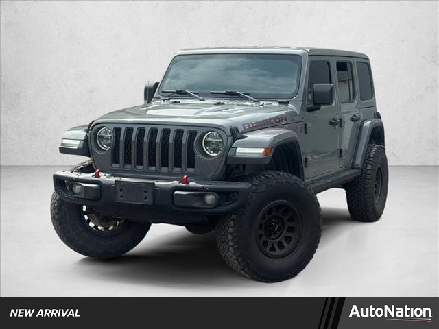Sting-Gray Clearcoat 2020 Jeep Wrangler Unlimited Rubicon 4WD SUV / Crossover Four-Wheel Drive 8-Speed Automatic