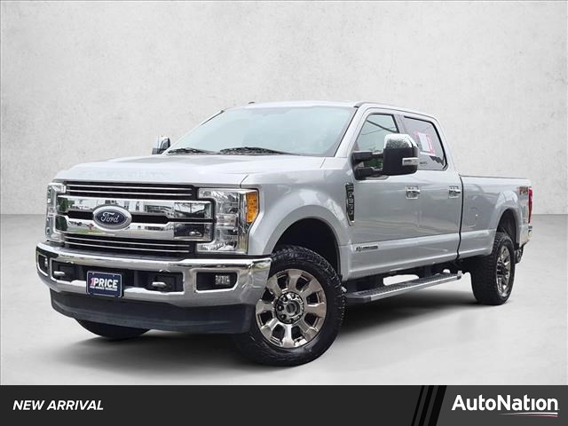 Ingot Silver Metallic 2017 Ford F-350 Super Duty Lariat Crew Cab 4WD Pickup Truck Four-Wheel Drive 6-Speed Automatic