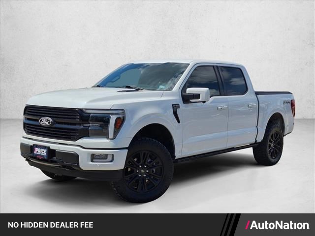 Star White Metallic Tri-Coat 2024 Ford F-150 Pickup Truck Four-Wheel Drive Automatic